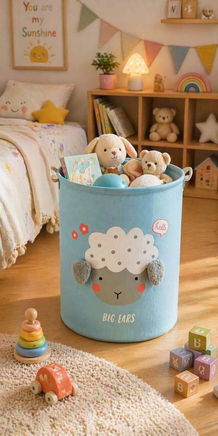 سلة مدورة قماش (GR47-10)